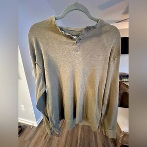 Men’s  Vintage Harley-Davidson 1903 Collection  Olive Green Shirt Size Large